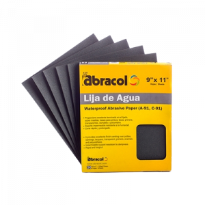 LIJA AL AGUA ABRACOL HOJAS 9″x11″
