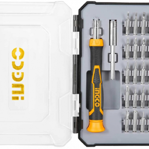 JUEGO DE 32 DESTORNILLADORES DE PRECISIÓN INGCO