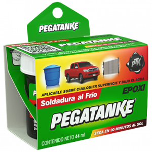 PEGATANKE – Soldadura al Frío EPOXI Epóxico negro